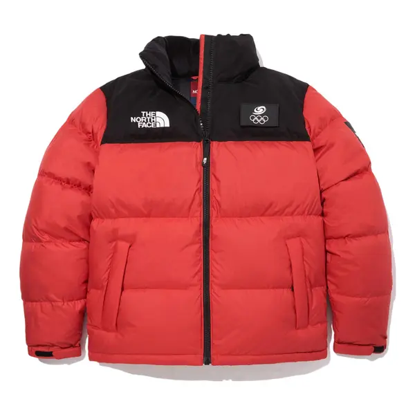

Куртка down jacket 'red black' The North Face, красный
