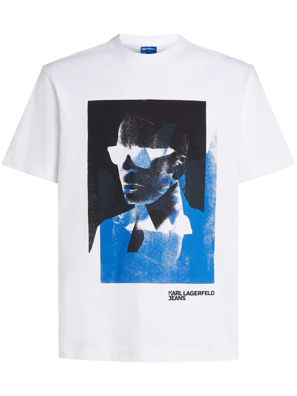 

Футболка с графичным принтом Karl Lagerfeld Jeans, белый