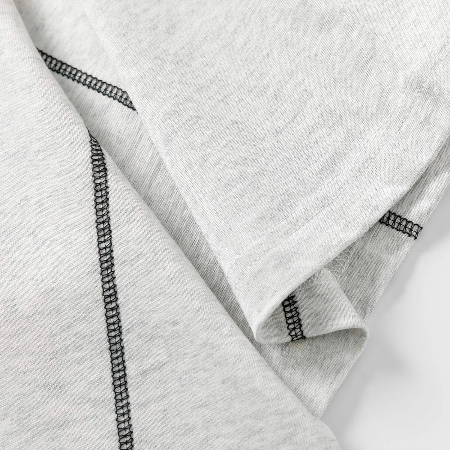Футболка мужская 2024 Oversized Cotton Crew Neck Short Sleeve — фото 4