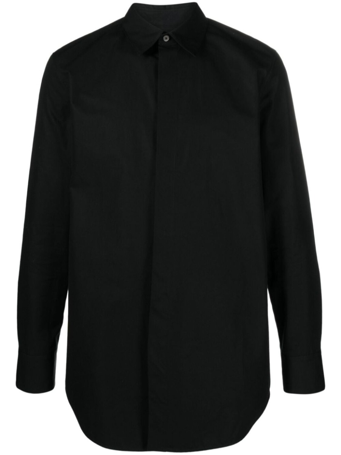 

Jil Sander рубашка Heavy, черный