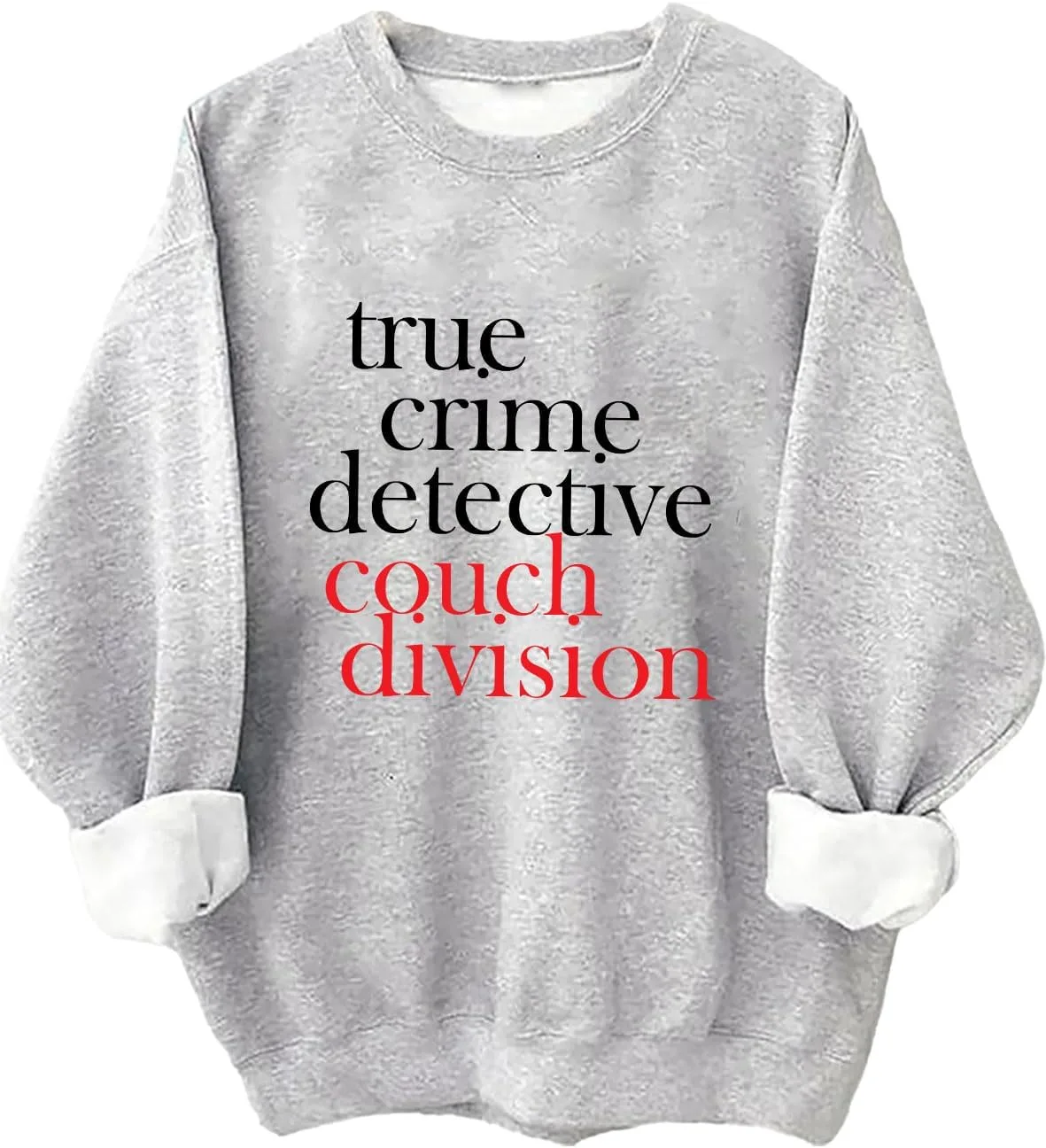 

Толстовка True Crime Detective Couch Division для фанатов криминальных подкастов Batclock