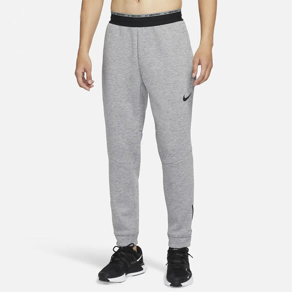 Спортивные брюки Nike Pro Therma-fit Running Athleisure Casual Sports Lacing Pants Gray DD1881-010 — фото 2