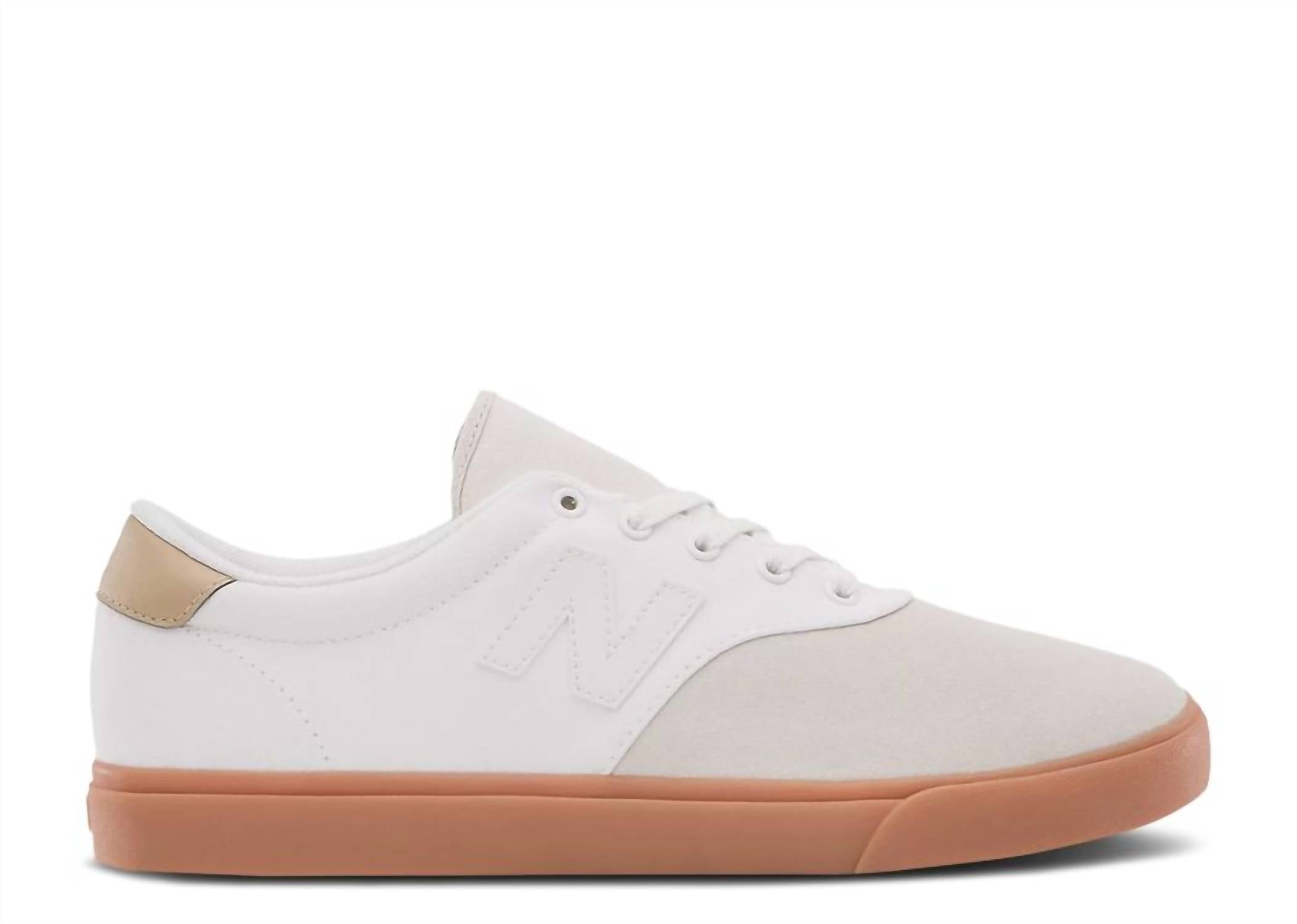 

Мужские скейт-кеды Am55 в цвете Wwg White New Balance