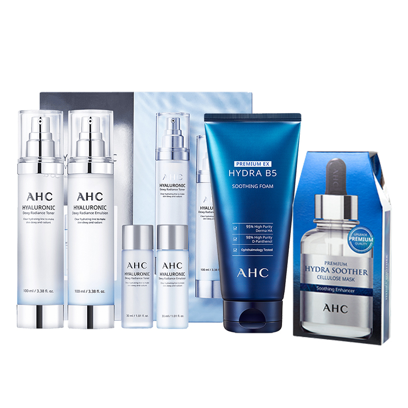 AHC Glycerol Water набор для ухода за кожей успокаивающий увлажняющий A.H.C — фото 3
