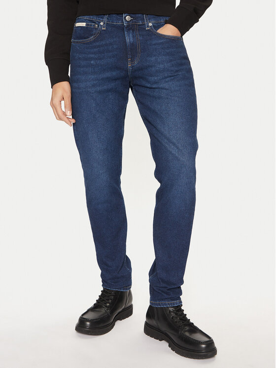 

Облегающие джинсы J30J327007 Calvin Klein Jeans, синий
