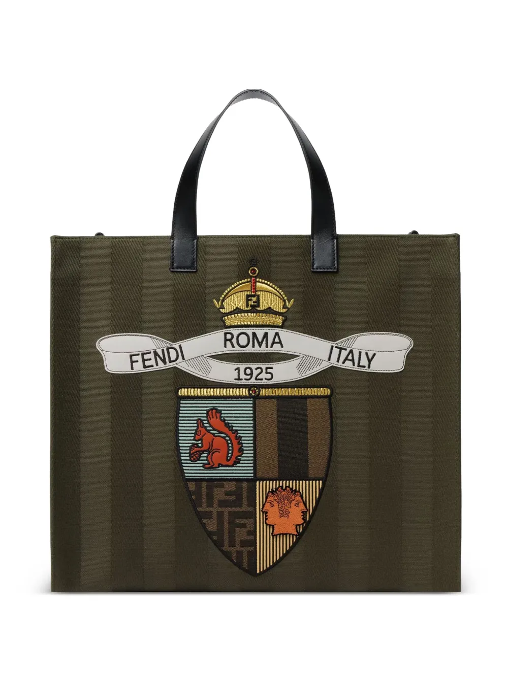 

Сумка-тоут Fendi Club, зеленый