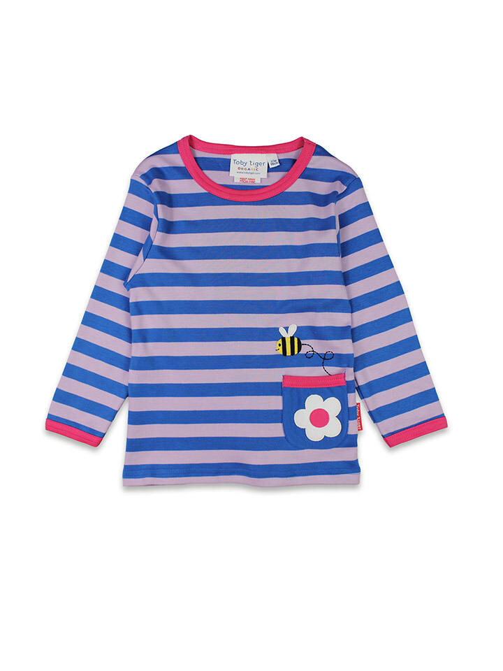 

Лонгслив Toby Tiger Longsleeve, цвет Blau/Creme