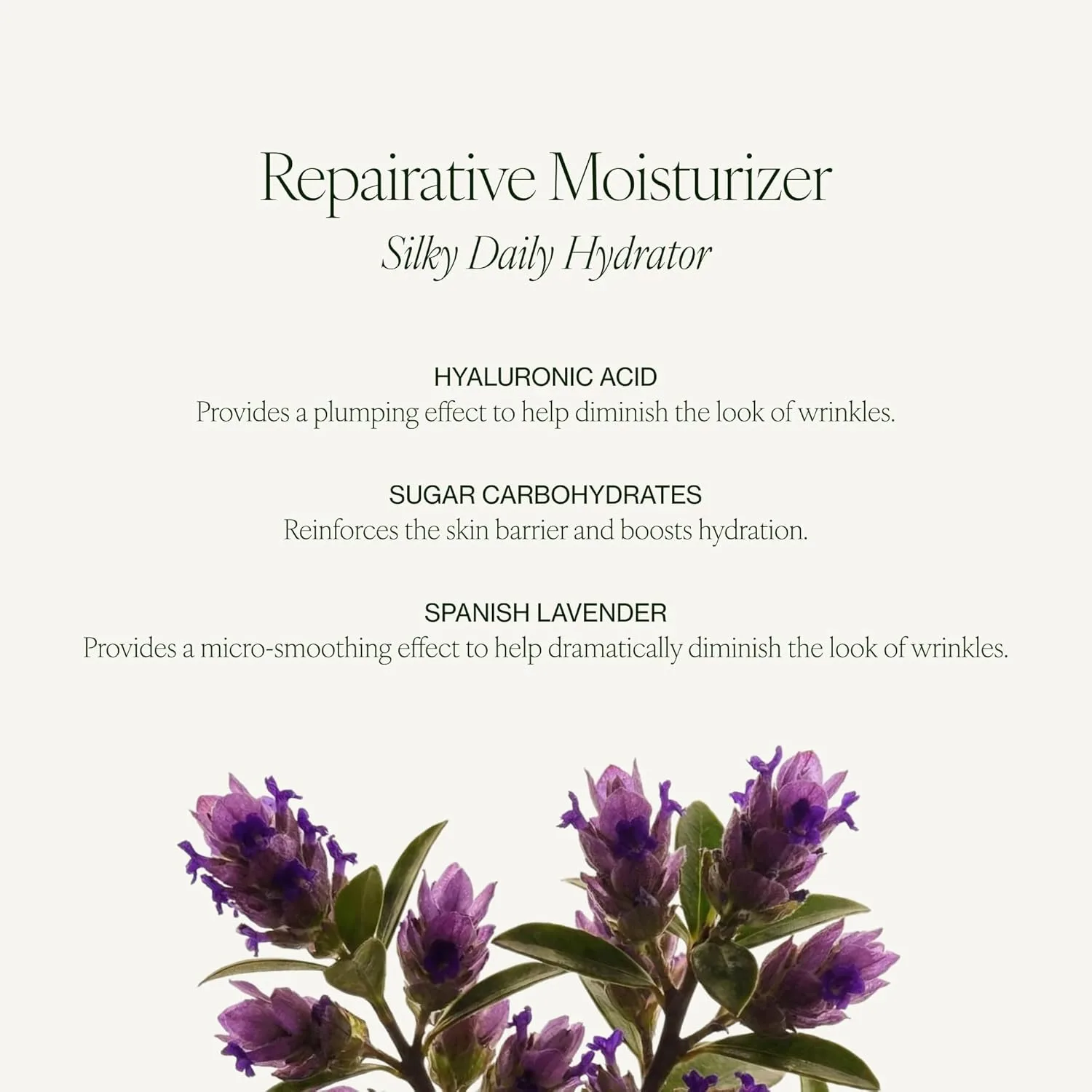 Крем для лица Tata Harper — Увлажняющий Repairative Moisturizer, легкий увлажняющий для ежедневного использования, 50 мл — фото 4