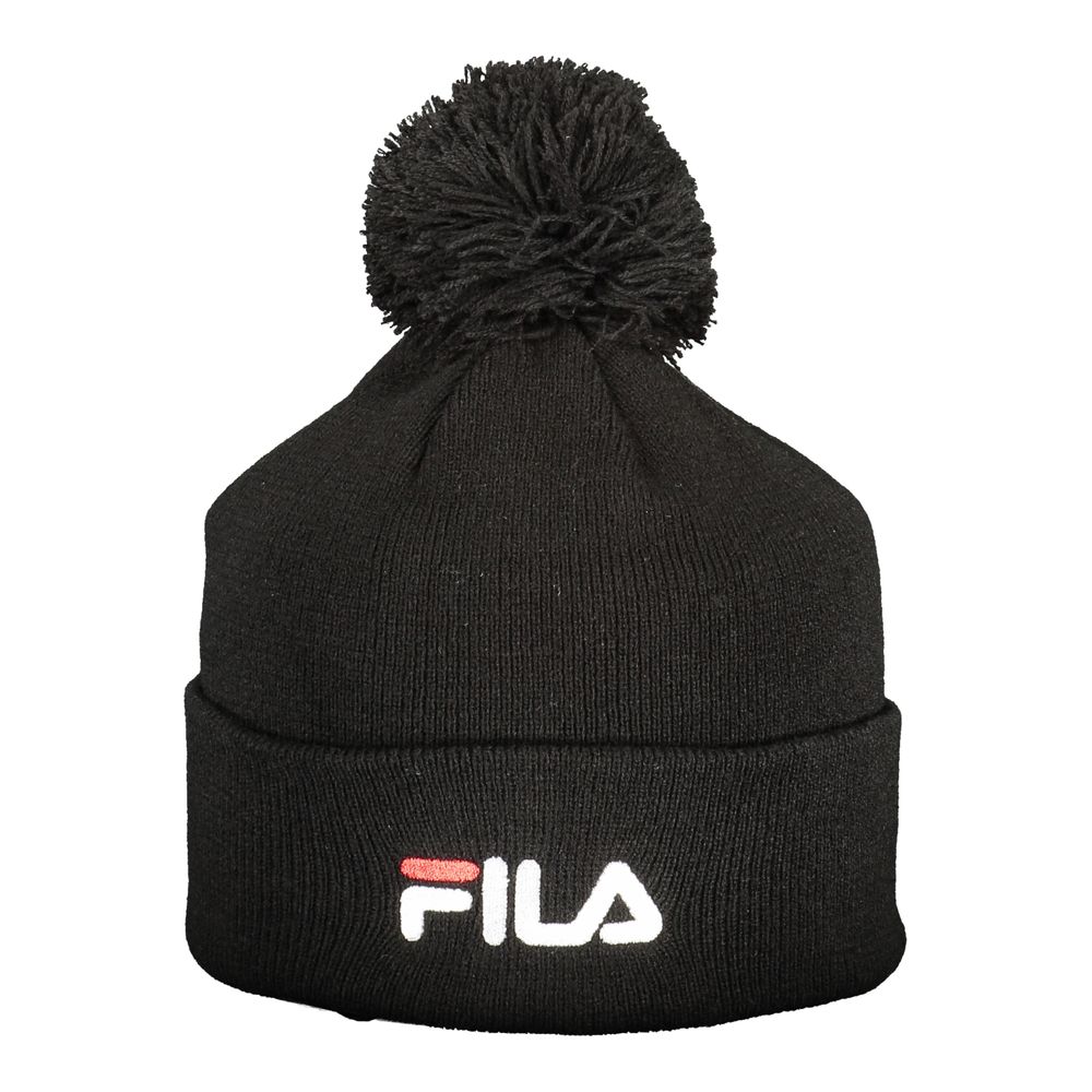 

Черные шляпа и кепка из ПОЛИАКРИЛА Fila