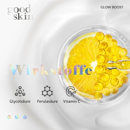 Сыворотка Bielenda — Good Skin Glow Boost Осветляющая с гликолевой кислотой и витамином С — фото 3