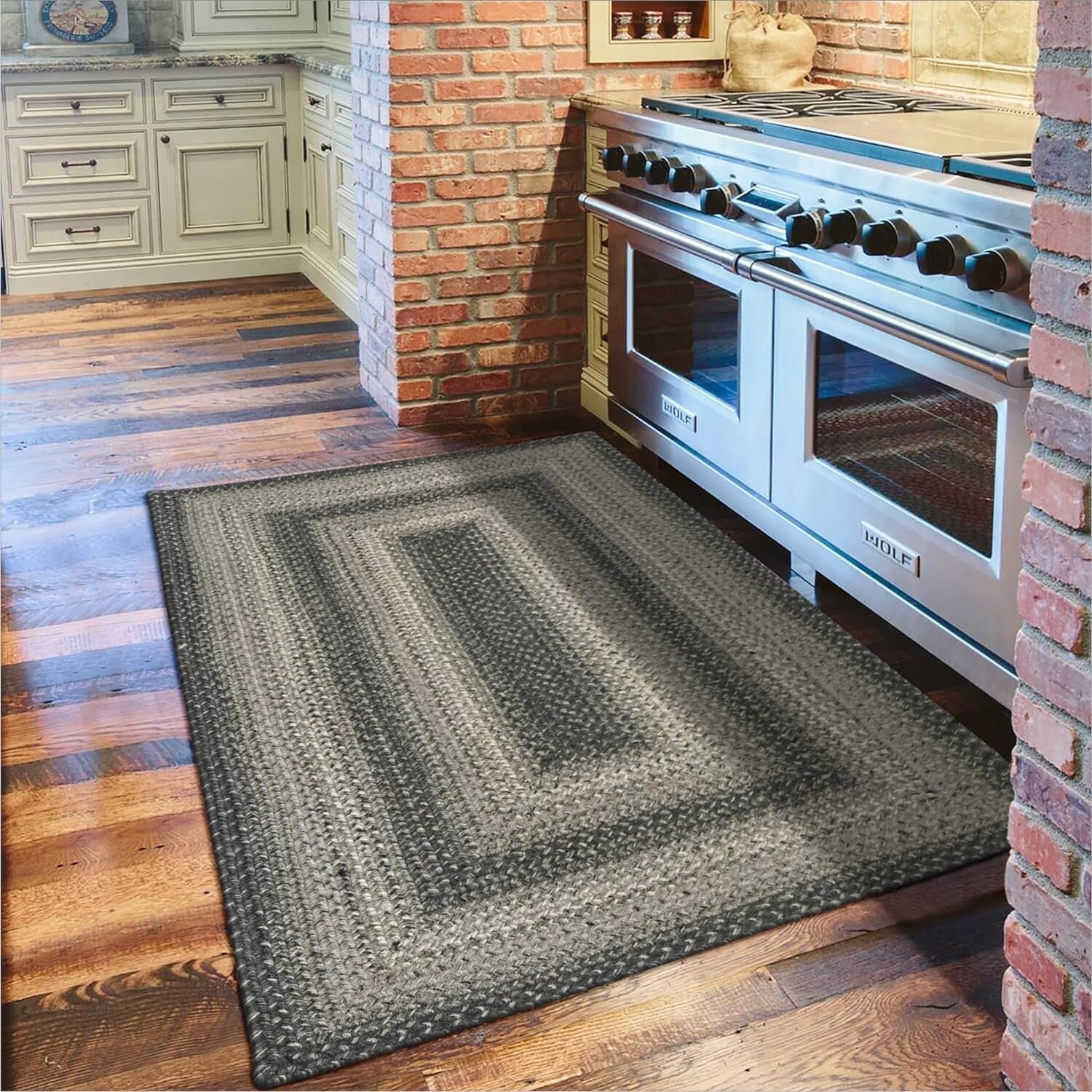 

Ковровая дорожка Homespice Flint Hill, серый
