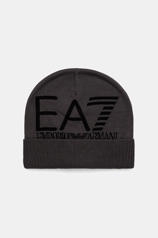 

Шапка Ea7 Emporio Armani, серый