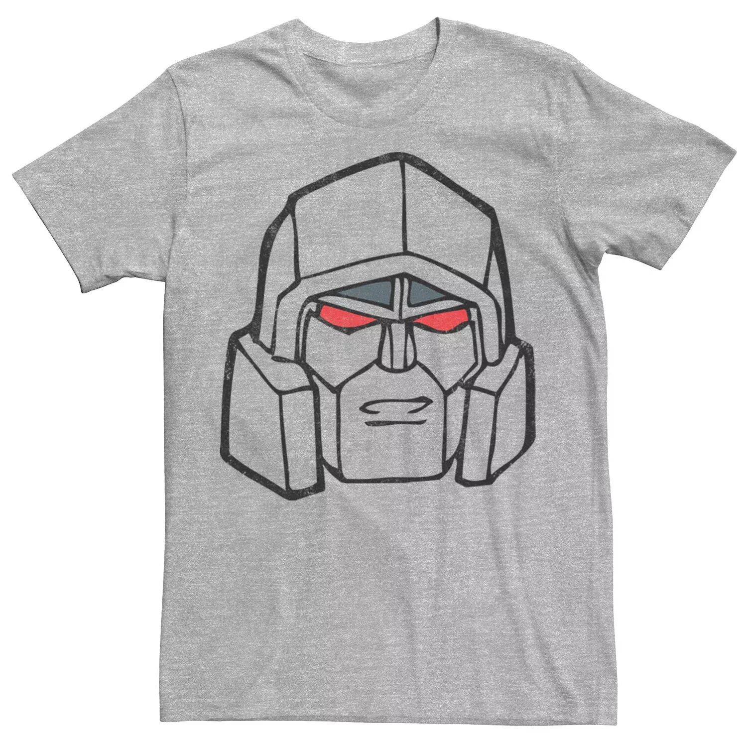 

Мужская футболка Transformers Megatron с большим лицом Licensed Character
