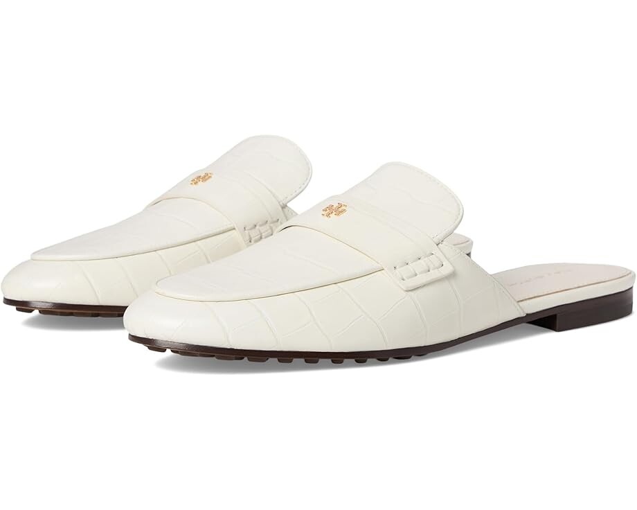 

Лоферы Tory Burch Ballet Backless Loafers, цвет New Ivory