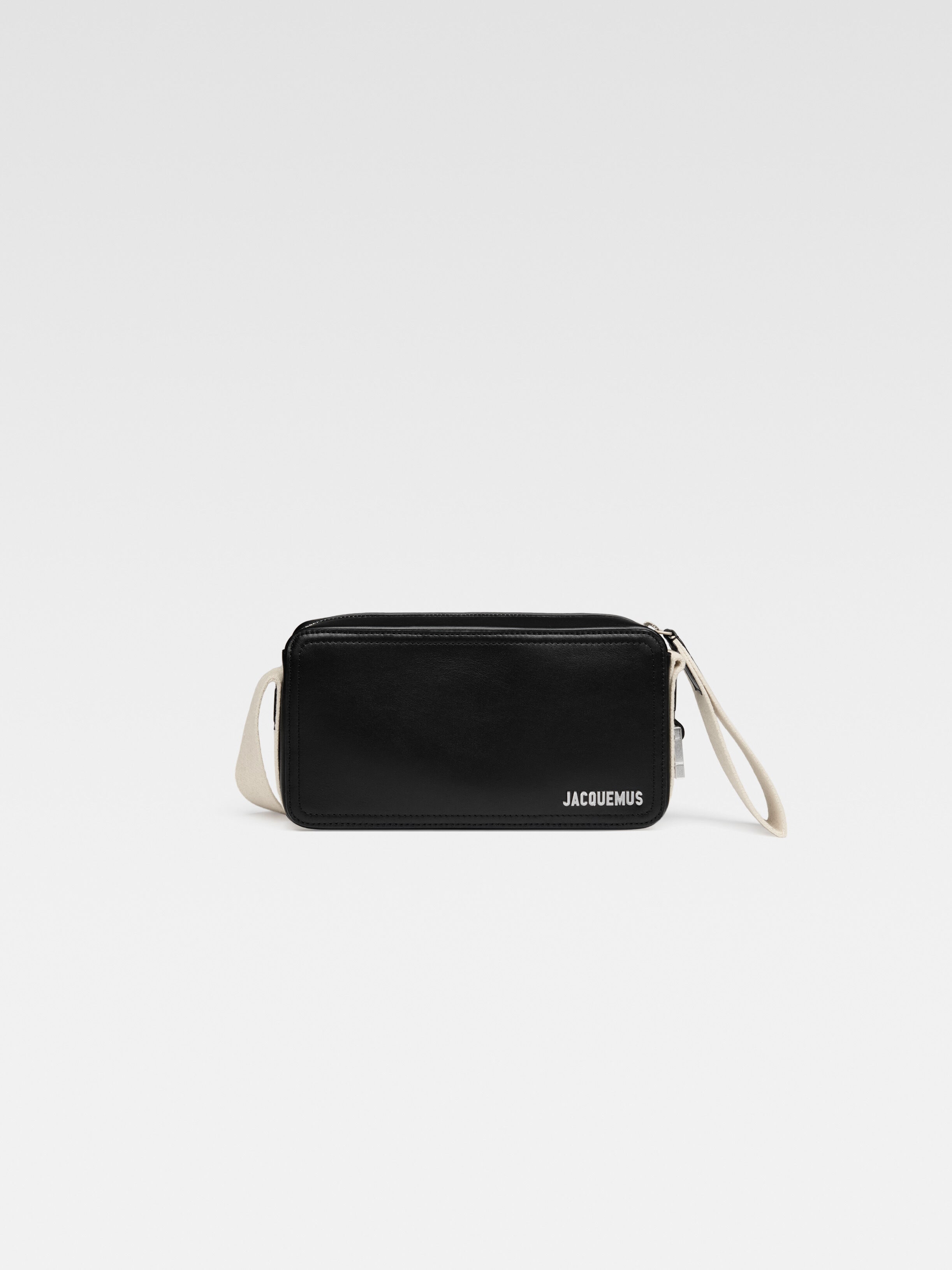 

Сумка прямоугольная хозяйственная JACQUEMUS The horizontal Cuerda, черный