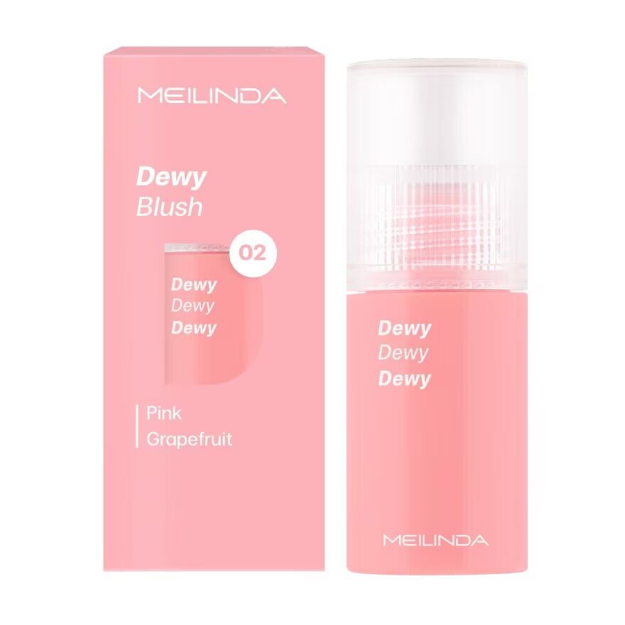 

Meilinda Румяна Dewy 5,5 мл. 02 Розовый грейпфрут, Pink Grapefruit