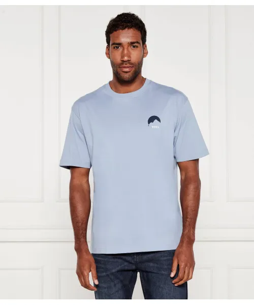 

Футболка te_move Relaxed fit Boss Orange, синий