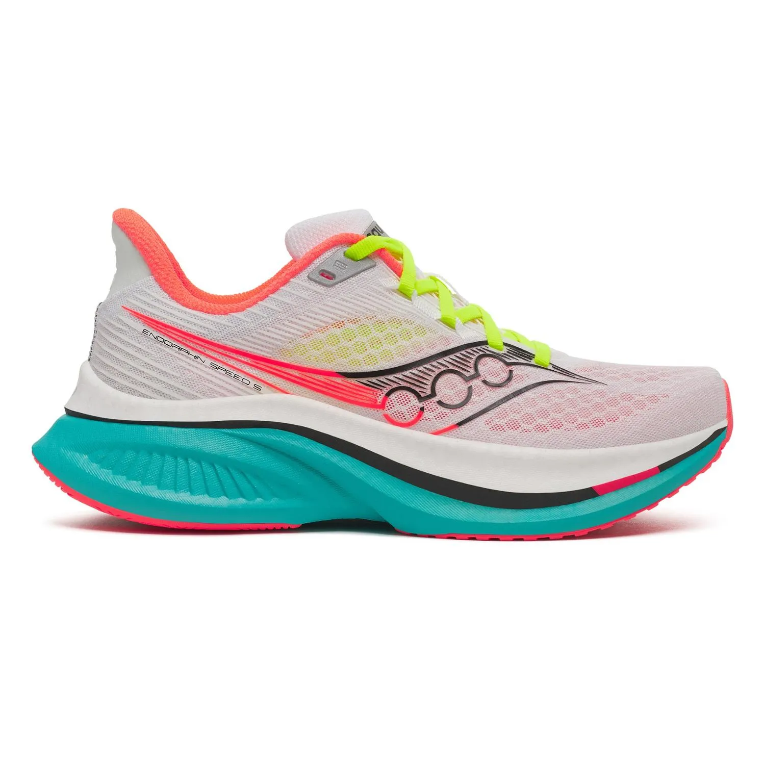 Обувь для бега на дороге Endorphin Speed 5 - женская Saucony, White/Mutant