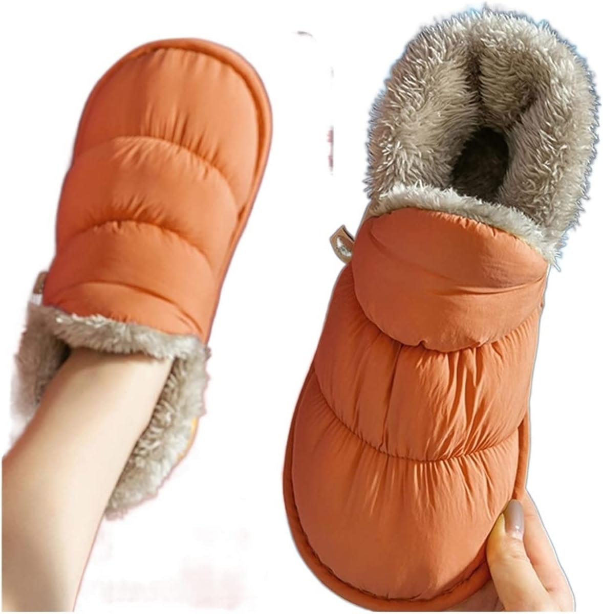 

Утепленные зимние домашние тапочки для мужчин и женщин, теплая нескользящая обувь для спальни, мужские тапочки (Цвет: синий, Размер: 8.5) Zyhfcfff-Sd