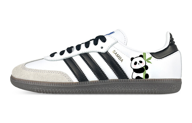 

Кроссовки Adidas Originals Samba Skateboard Shoes Unisex Low-Top Black White Gray