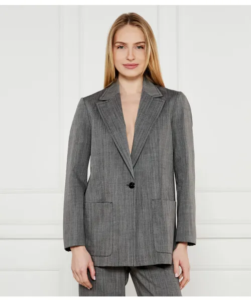 

Элегантная шерстяная куртка ibis Relaxed fit Max&Co., серый