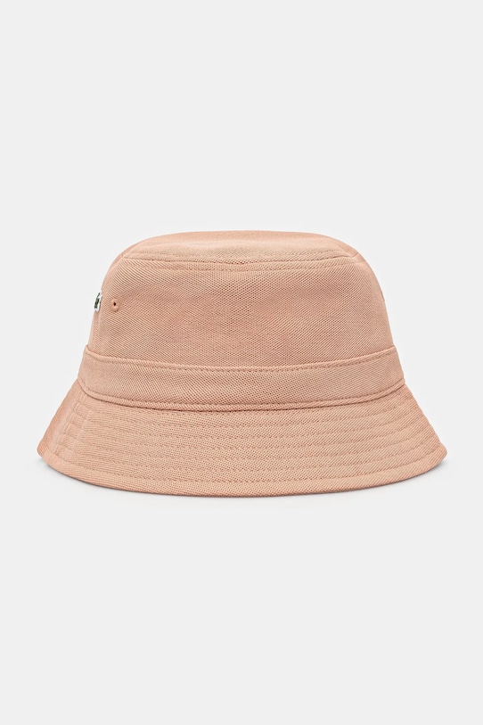 

Хлопковая шляпа Lacoste, оранжевый