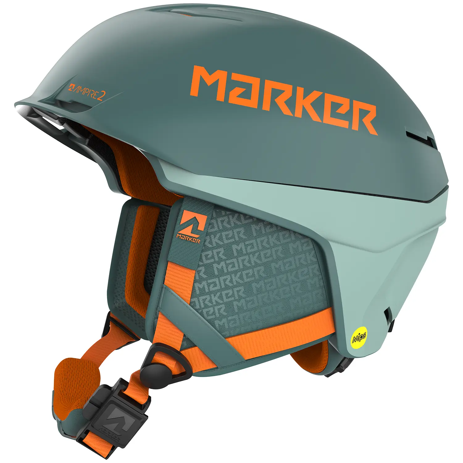 

Лыжный шлем MIPS Marker, зеленый