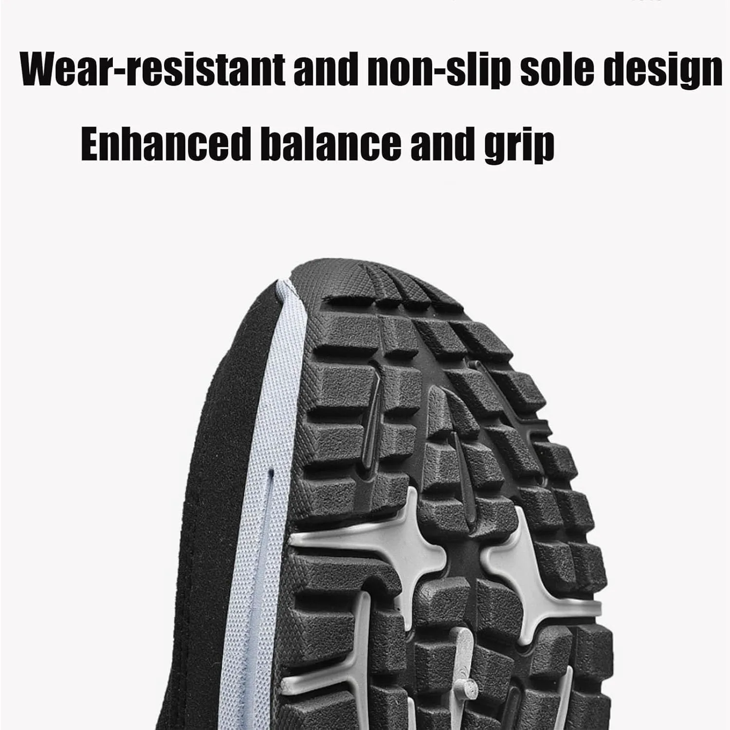 Мужская обувь, мужские слипоны с поддержкой свода стопы, холщовые лоферы, ортопедические кроссовки для улицы StoneLiquid, серый — фото 3