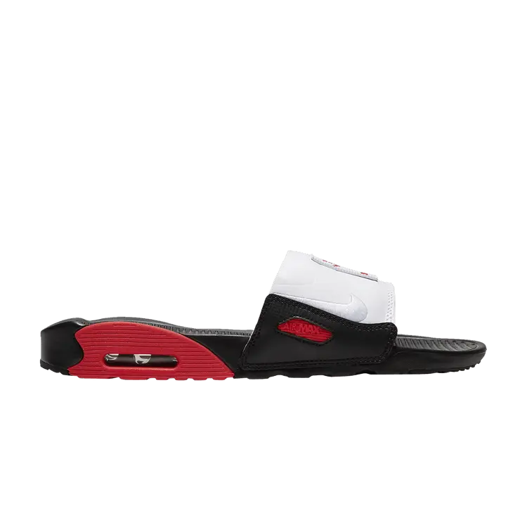

Сандалии Nike Air Max 90 Slide 'Black Chile Red', черный