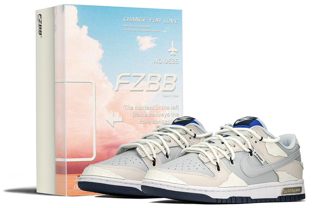 

Кроссовки Nike Dunk Skateboard Shoes Men Low-Top Blue, Синий, Кроссовки Nike Dunk Skateboard Shoes Men Low-Top Blue