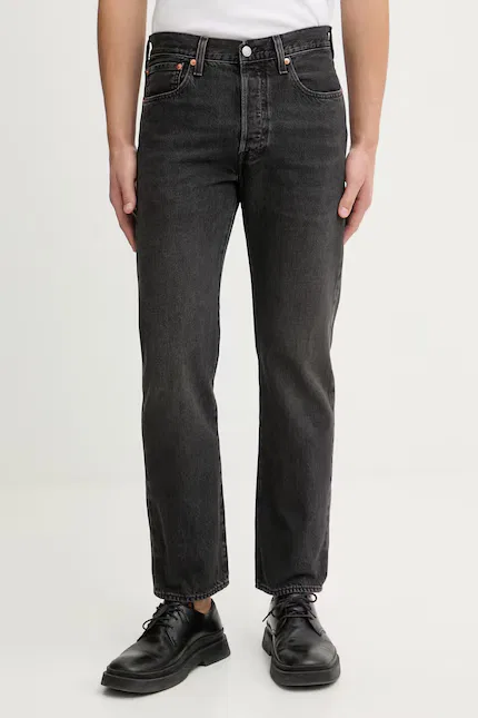Джинсы прямого кроя 501 Levi's, черный