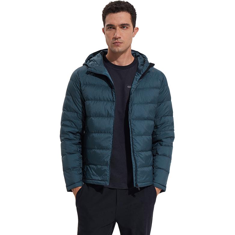 

SPYDER Мужская пуховая куртка, Gray Blue