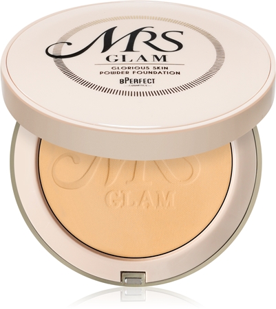 

Компактная матирующая пудра BPerfect Mrs Glam Glorious Skin Powder Foundation, 04 Medium Gold 70 g