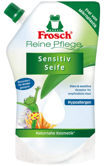 

Гипоаллергенное жидкое мыло Frosch Sensitive 500 мл DE - Sensitive