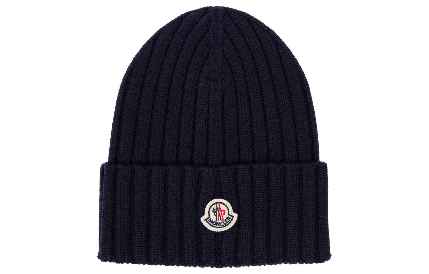 

Шапка женская, цвет морской волны Moncler, Marine Blue