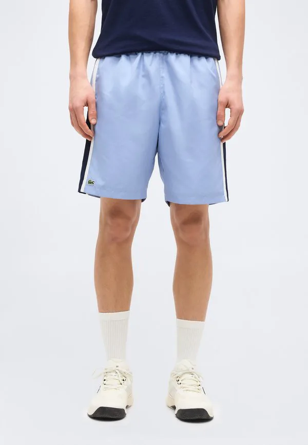 Теннисные короткие спортивные шорты Lacoste Sport, Aphylla/Navy Blue/White