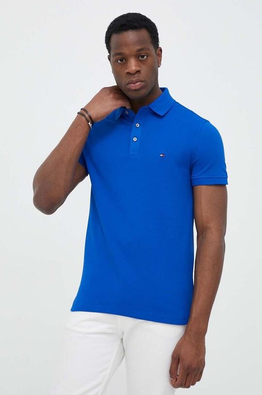 

Поло Tommy Hilfiger, синий