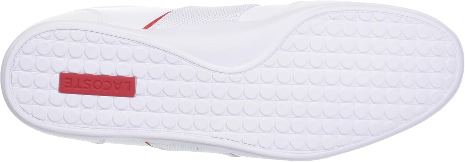 Мужские кроссовки Lacoste Nivolor, белый/красный — фото 2