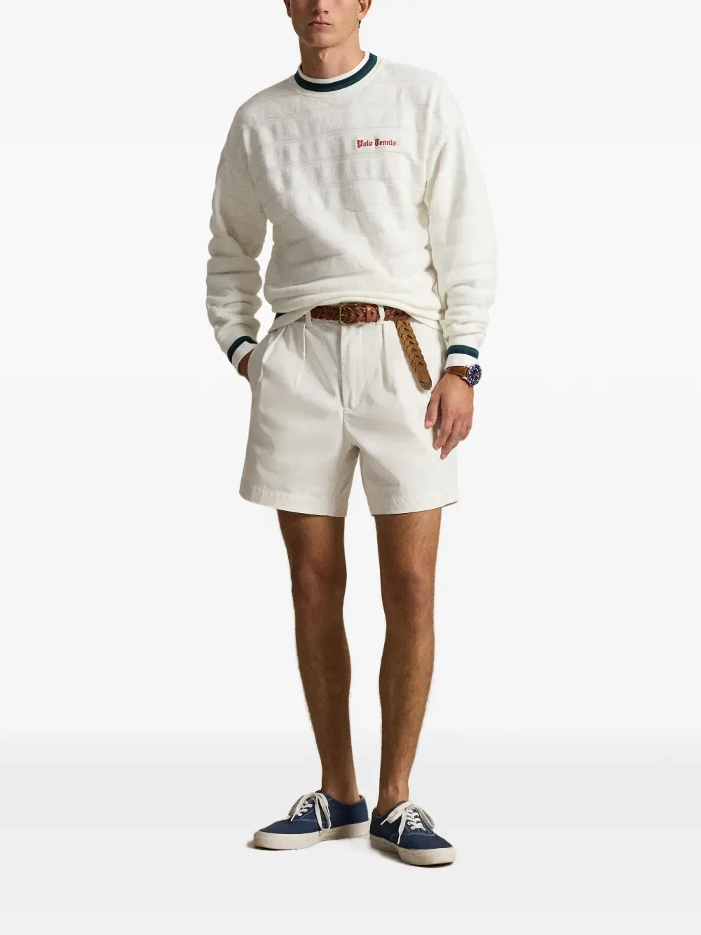 Толстовка с круглым вырезом Polo Ralph Lauren, нейтральный — фото 2