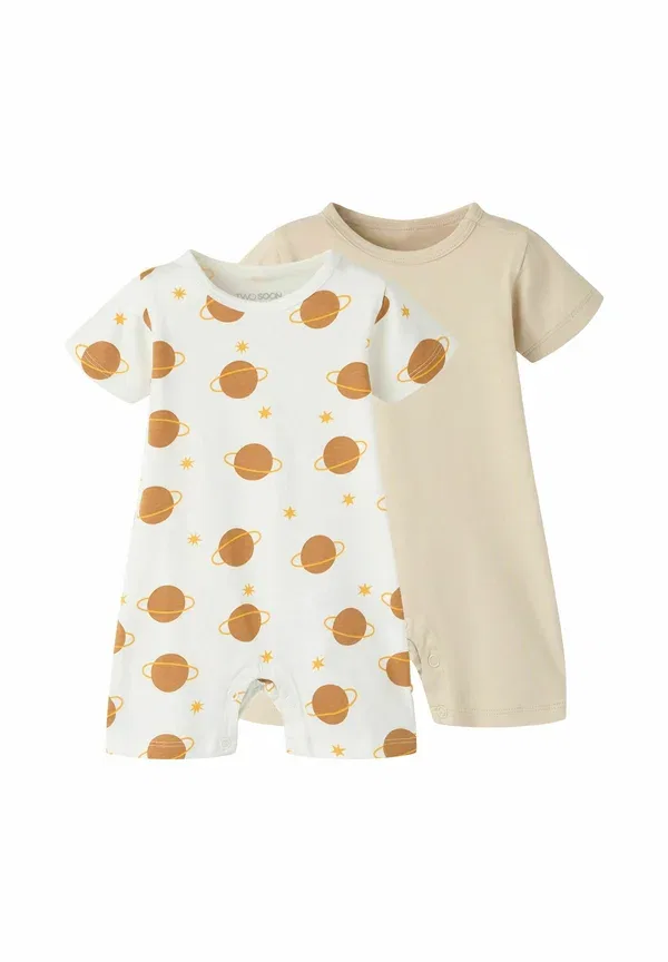 Пижама с коротким рукавом Two Soon, цвет Cloud Dancer — фото 2