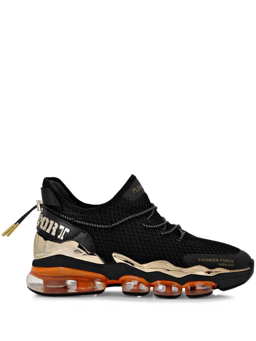 

Кроссовки Thunder Force Genx 01: Runner Edition Plein Sport, черный