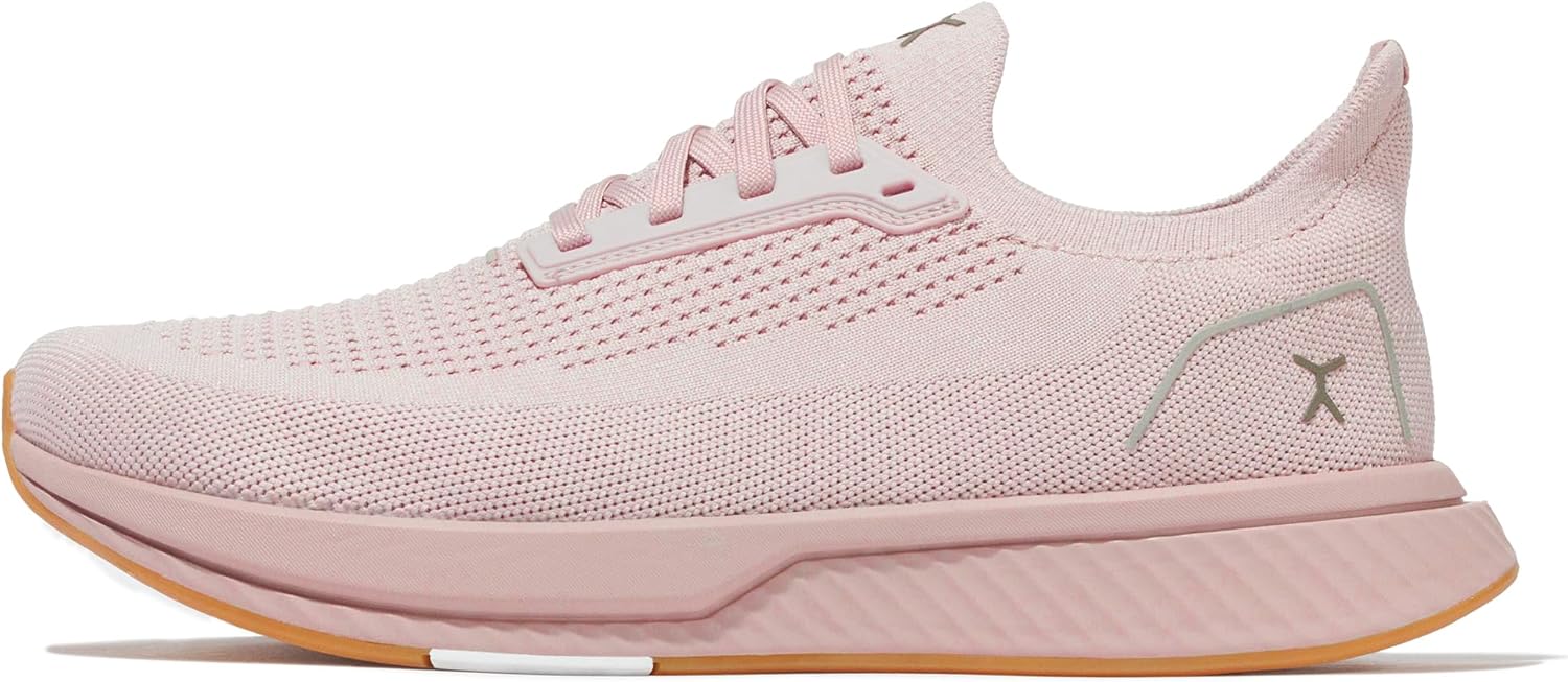 

Кроссовки Adapt Runners для женщин и мужчин - минималистичные кроссовки для ходьбы босиком: широкий носок, нулевой перепад высоты подошвы, легкие и гибкие, идеально подходят для ходьбы, бега и повседневного комфорта Flux Footwear, Blush