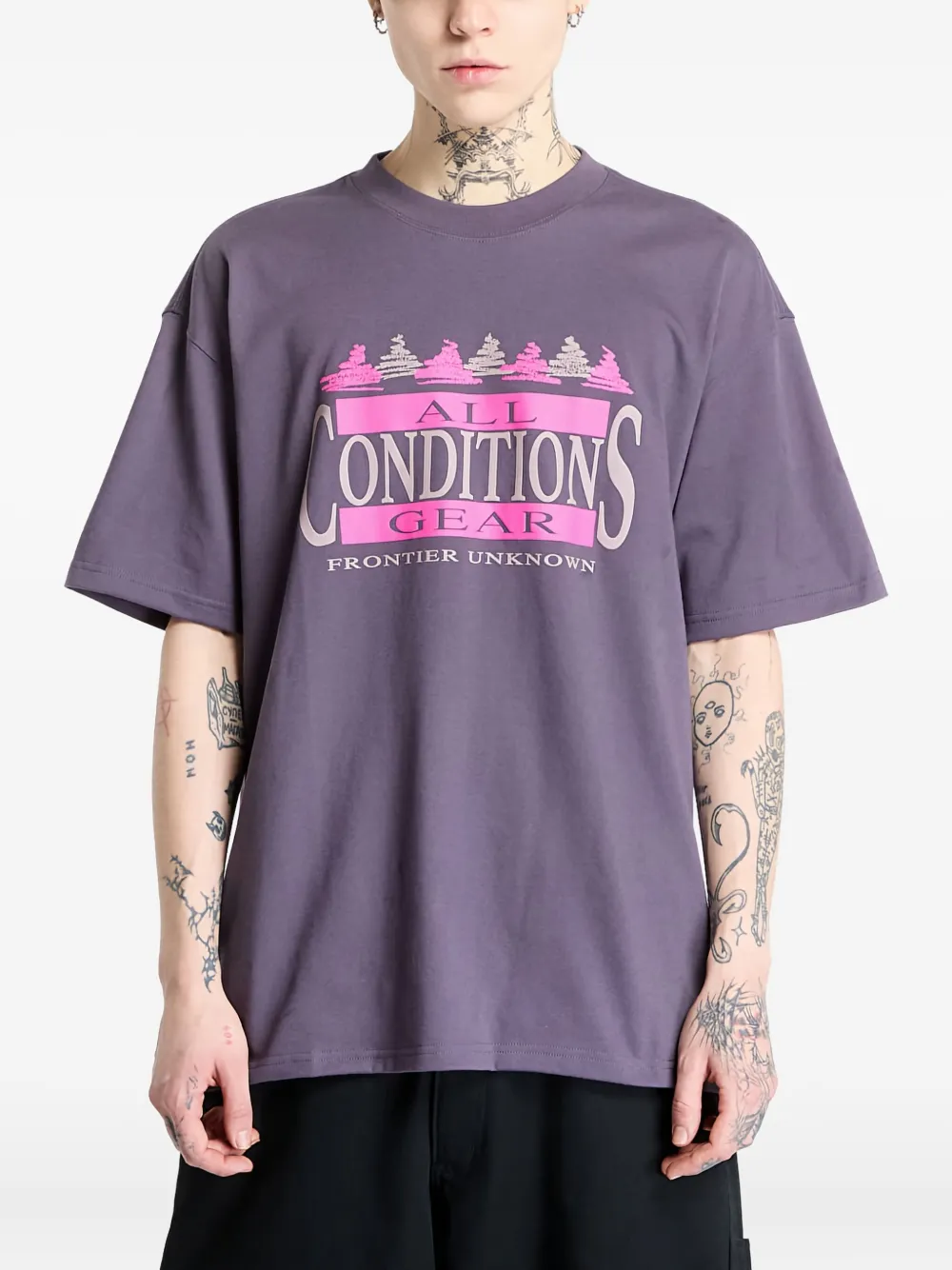 Футболка ACG Dri-FIT «ACG» Nike, фиолетовый — фото 3