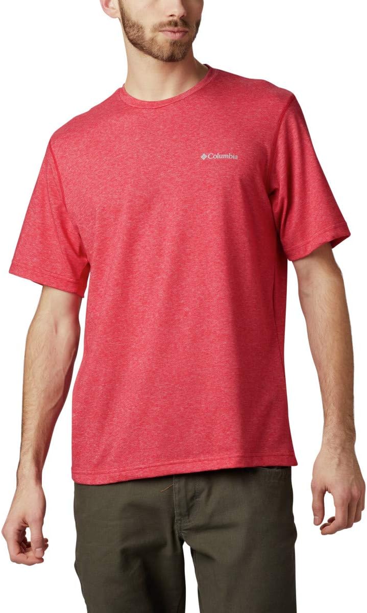 

Футболка Columbia Mens Thistletown Park Crew, Mountain Red Heather, Красный, Футболка Columbia Mens Thistletown Park Crew, Mountain Red Heather