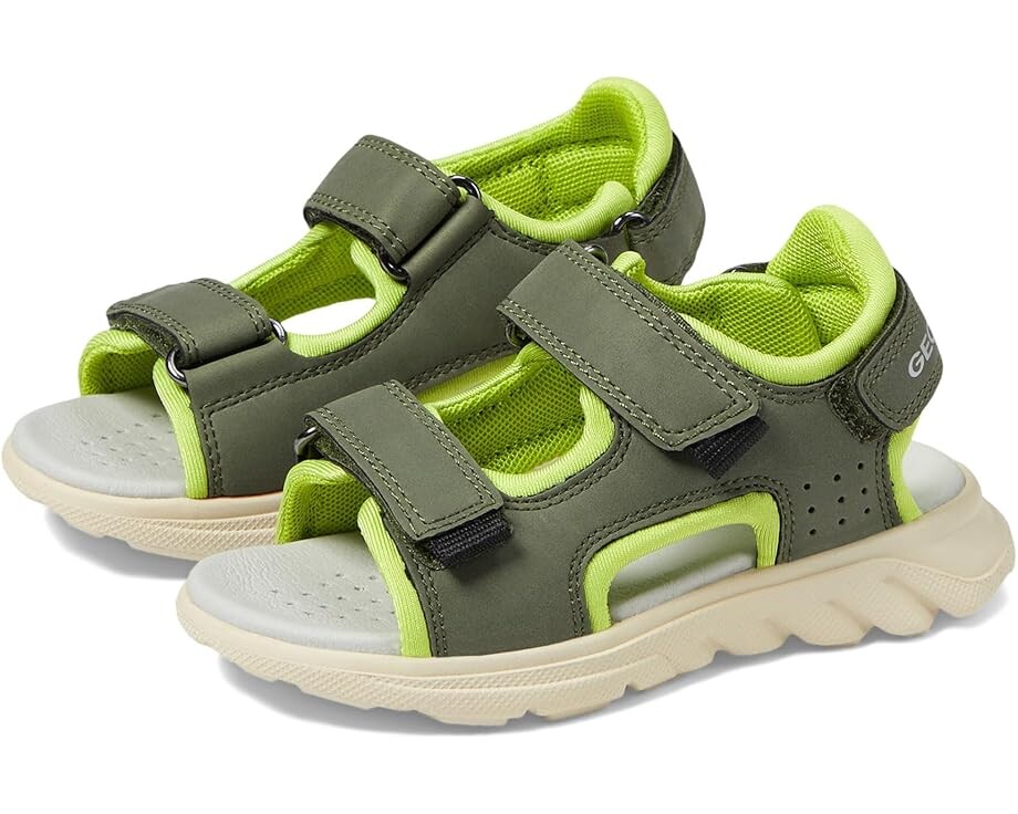 

Сандалии Geox Kids Sandal Airadyum 1, цвет Military/Lime