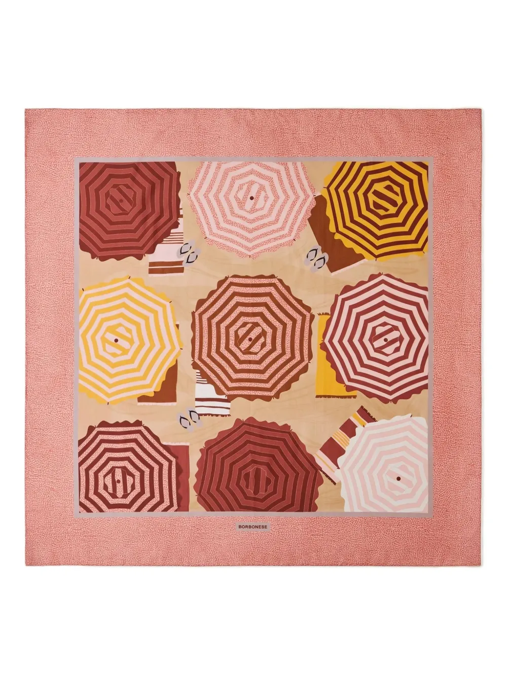 

Шелковый платок Borbonese, нейтральный