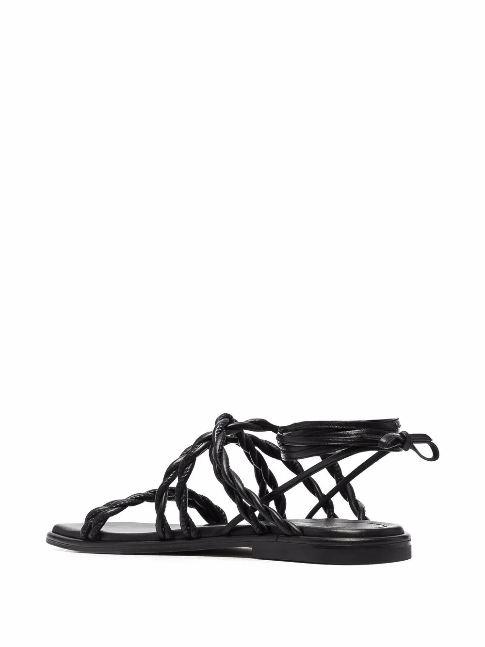 Сандалии Calypso на плоской подошве Stuart Weitzman, черный — фото 3