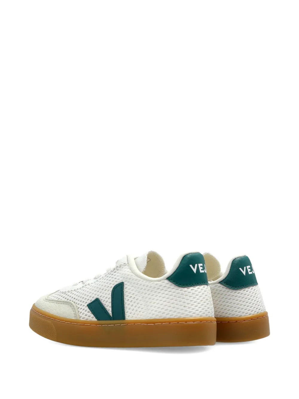 Кроссовки с нашивкой-логотипом Veja Kids, белый — фото 3