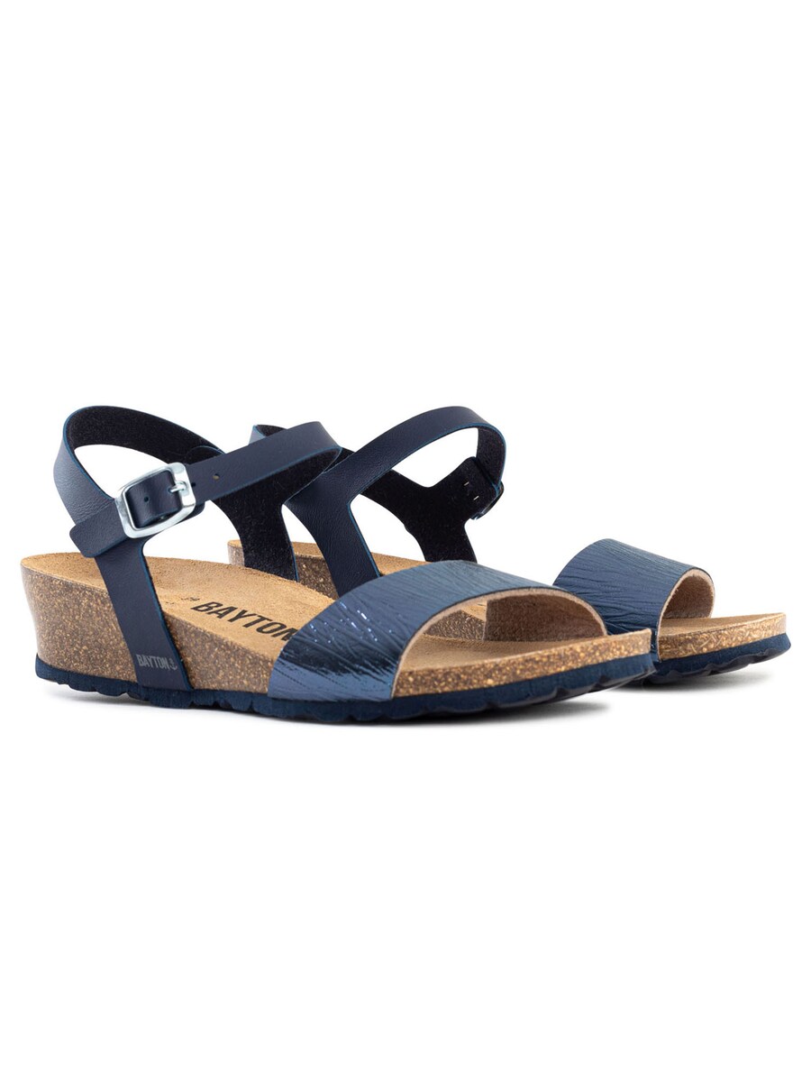 Босоножки на высоком каблуке Bayton Sandals Wodonga, цвет marine blue/night blue — фото 2