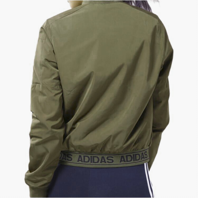 Бейсбольная майка женская зеленая Adidas — фото 4